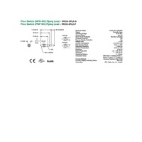 PROX-5FL2-P NUMATICS/AVENTICS CYLINDER SWITCH PROX, PNP 10-36VDC, LED, 2M LEAD